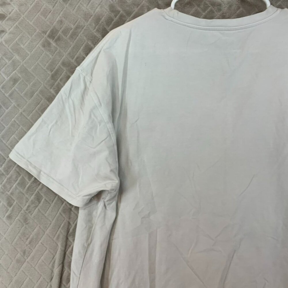 Bleecker & Mercer Mens 3X T-Shirt White Graphic Print Short Sleeve Logo - Picture 14 of 16